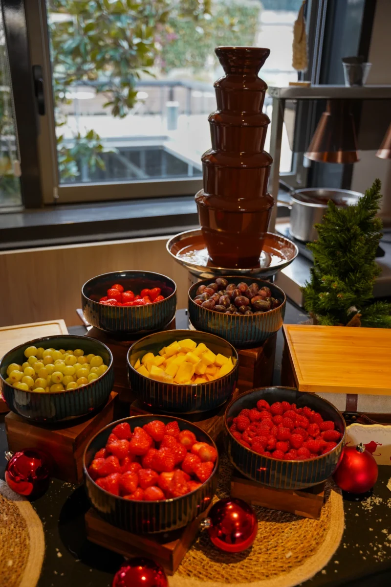 Fontaine chocolat
