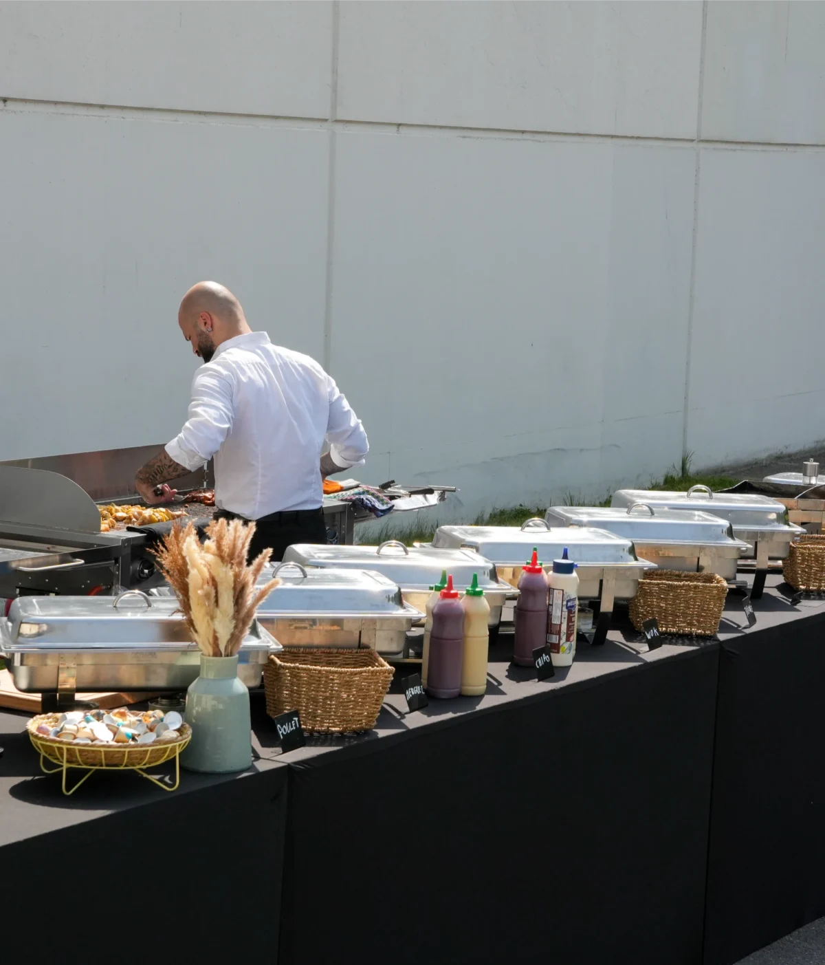 Un chef dédié pour votre événement professionnel
